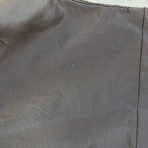 New York & Co Sz 10 Vtg Glen Plaid Twill Fitted Vest Button Front Classic Dressy - Picture 12 of 16